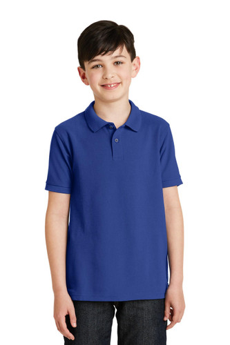 Port Authority Youth Silk Touch Polo