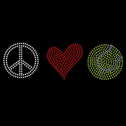  Peace Love Tennis 