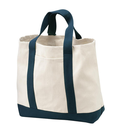  Port Authority® - Two-Tone Shopping Tote 