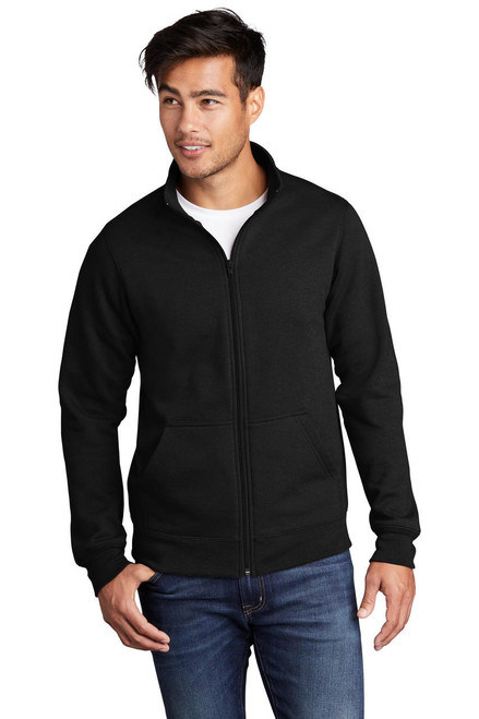  Port & Company ® Core Fleece Cadet Full-Zip Sweatshirt 