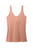District women's perfect blend CVC v-neck tank made with 60/40 combed ring spun cotton/poly