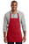 Port Authority® medium-length apron with adjustable neck strap for a comfortable fit.