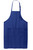 Port Authority Easy Care Extra Long Bib Apron made from durable 65/35 poly/cotton twill for long-lasting wear.