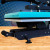 Teal V3.2 Heat Press Machine on a table with a close up of the pull out drawer Teal V3.2 Heat Press Machine on a table with a close up of the pull out drawer