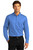 Port Authority Long Sleeve Twill Shirt model front view