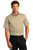 Port Authority SuperPro Short Sleeve Tee model front view 
