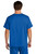 Left chest pocket with pen slot on the WonderWink Men's Premiere Flex V-Neck Top.