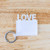Sublimation Acrylic Love Keyring