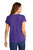 Heathered and solid fabric options for a relaxed women's fit V-neck tee with shoulder-to-shoulder taping.