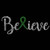 Believe Ribbon Green