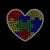  Autism Heart 