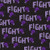 Heat Transfer Warehouse Fight Cancer Purple/Black Adhesive Vinyl 