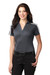  Port Authority®  Ladies Silk Touch Performance Colorblock Stripe Polo 