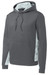 Sport-Tek Sport-Wick CamoHex Fleece Colorblock Hooded Pullover