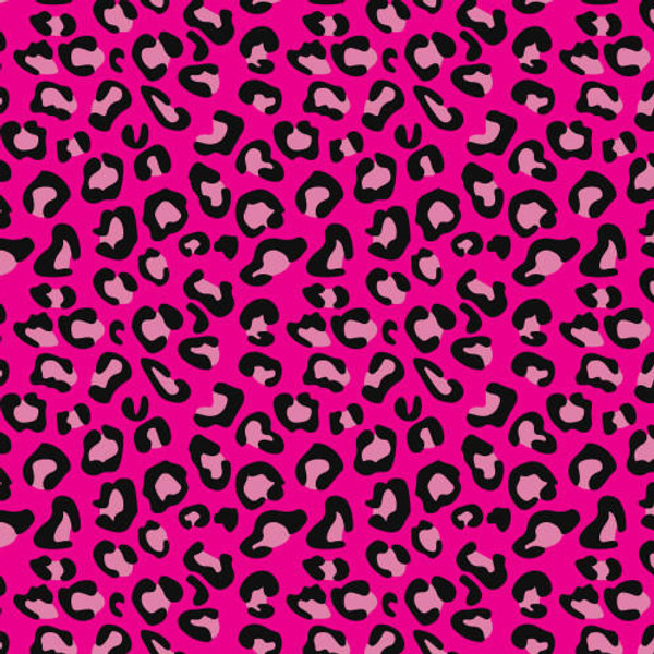Pink Leopard - Adhesive Vinyl Pattern