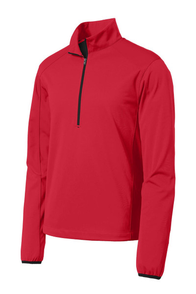 Port Authority® Active 1/2-Zip Soft Shell Jacket Heat Transfer