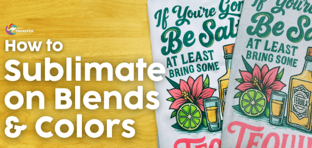 Sublimation on Blends, Triblends & Colored Shirts: What Actually Works? Sublimation on Blends, Triblends & Colored Shirts: What Actually Works?