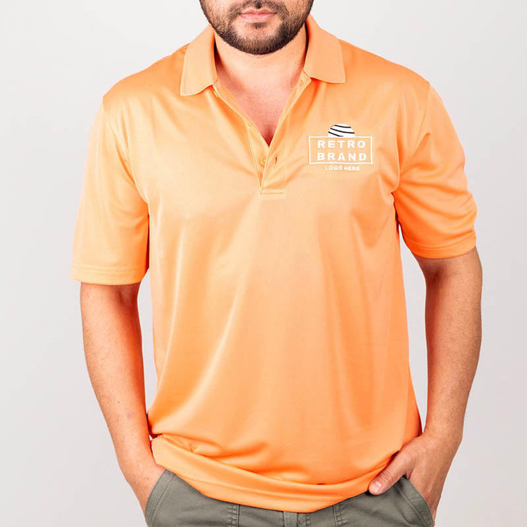 WALAKustom Embroidered UV Micro-Mesh Polo 