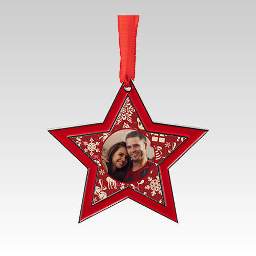 WALABlanks Star Sublimation Ornament Blank