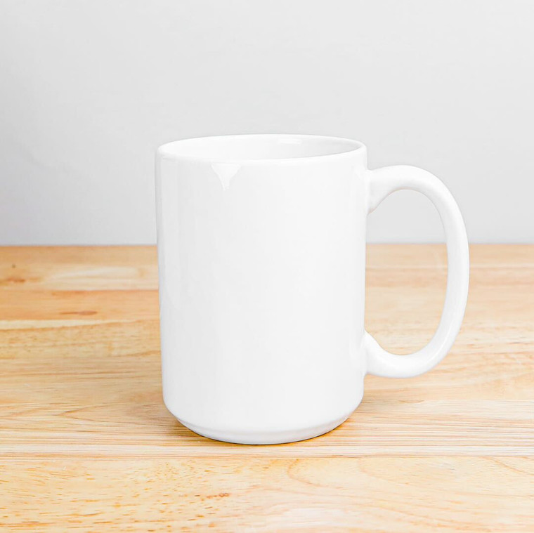 15oz sublimation ceramic mug for customization
