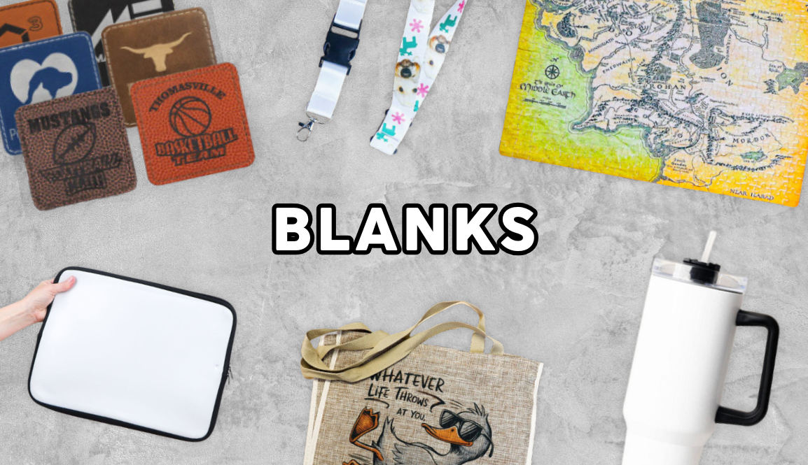 blank items banner
