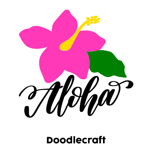 Doodlecraft - Aloha Flower