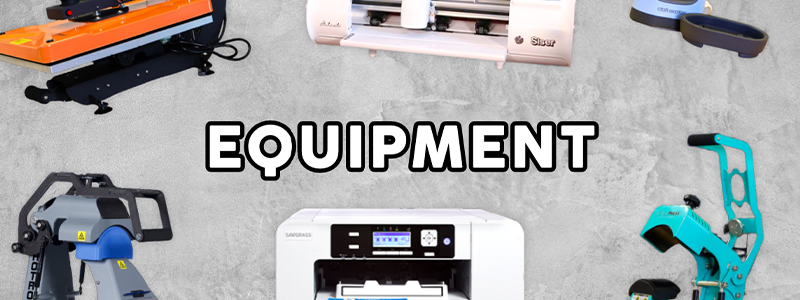 Equipment and Machines for Heat Transfers, Sublimation, DTF and More
