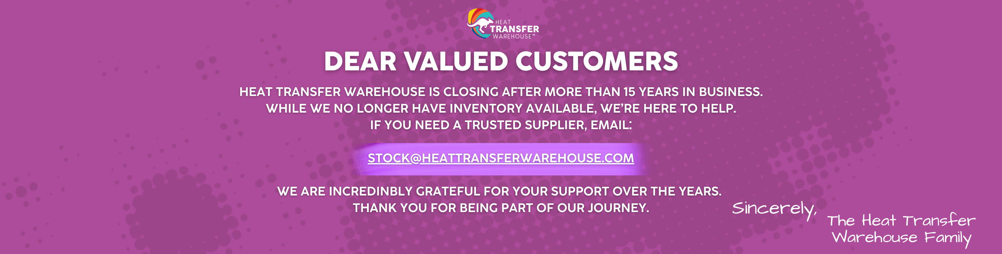 Dear Valued Customer- desktop