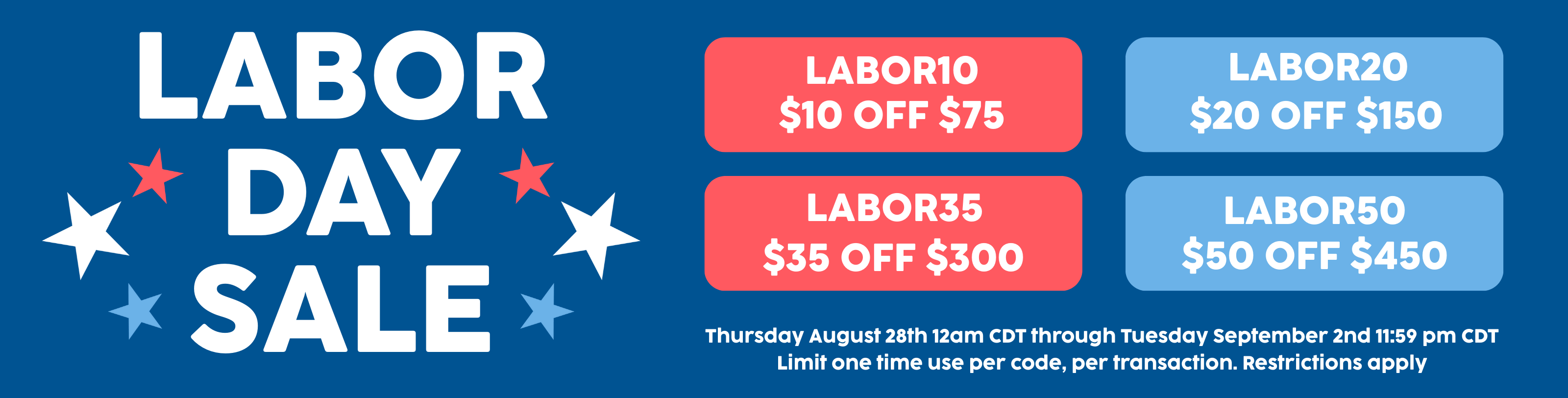 Labor Day sale-desktop