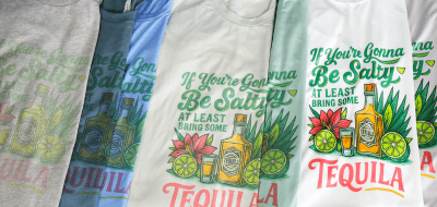 multiple shirts with design