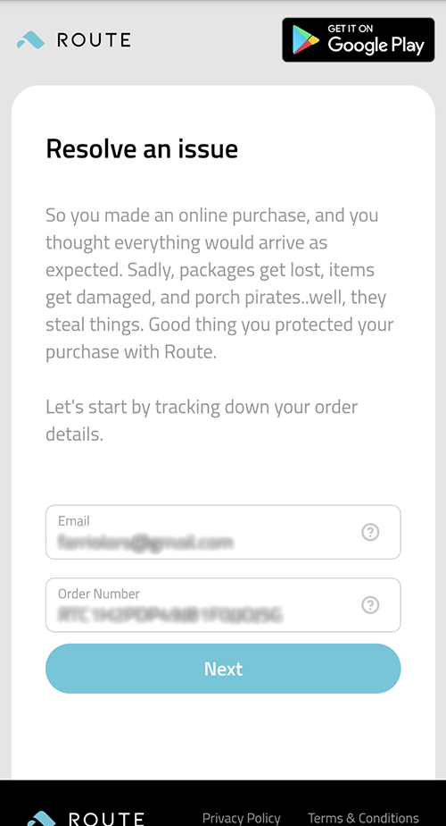 Route Purchase Protection