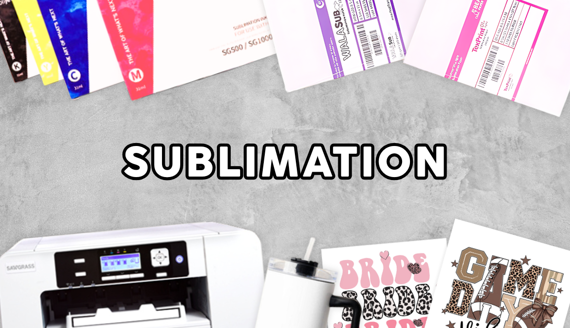Sublimation products and banner
