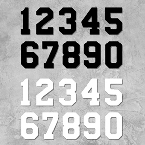 HTV Numbers - 8 inch