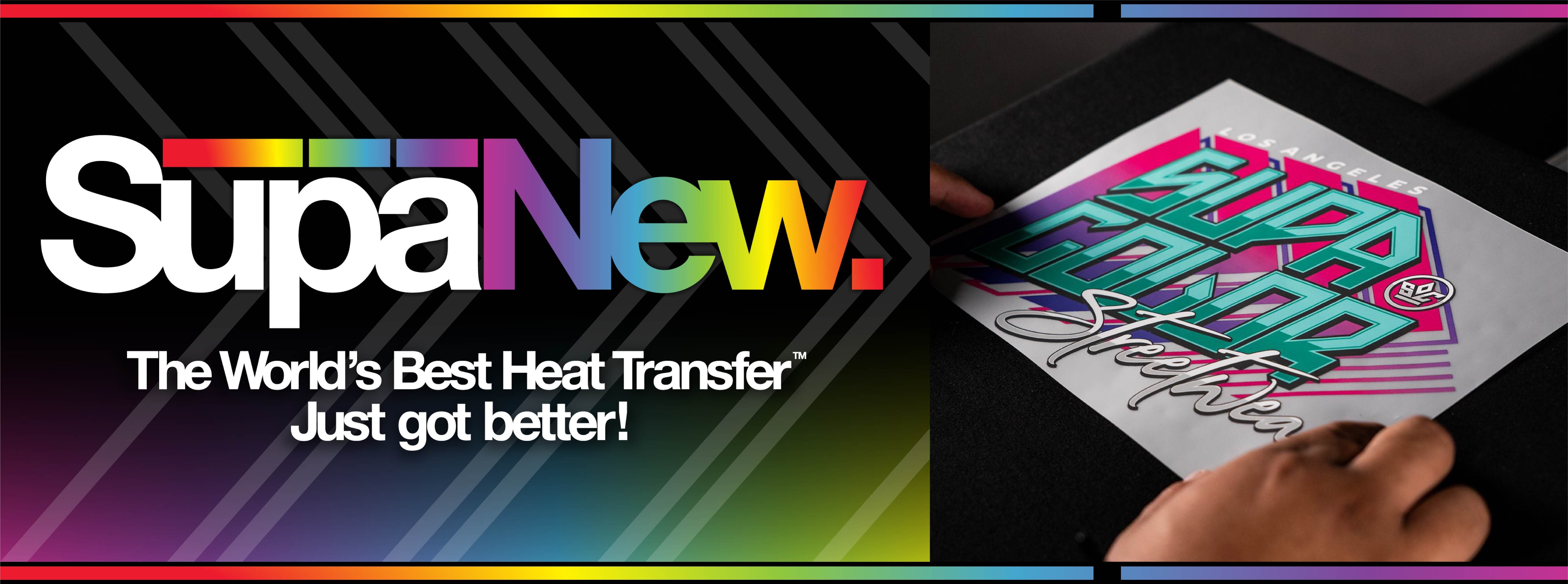 Digital heat transfer foil with a metallized effect, by Preco - Product  Info - Preco Corporation