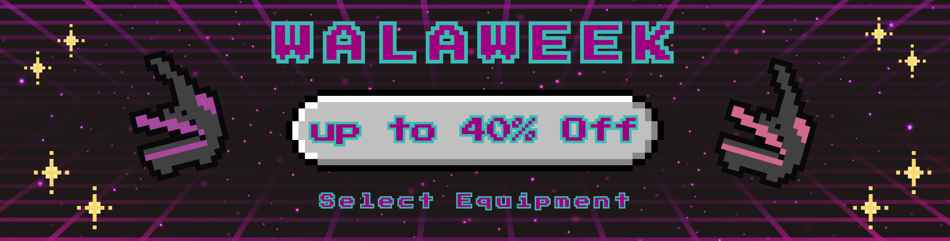 40% Off Select Equipment-desktop