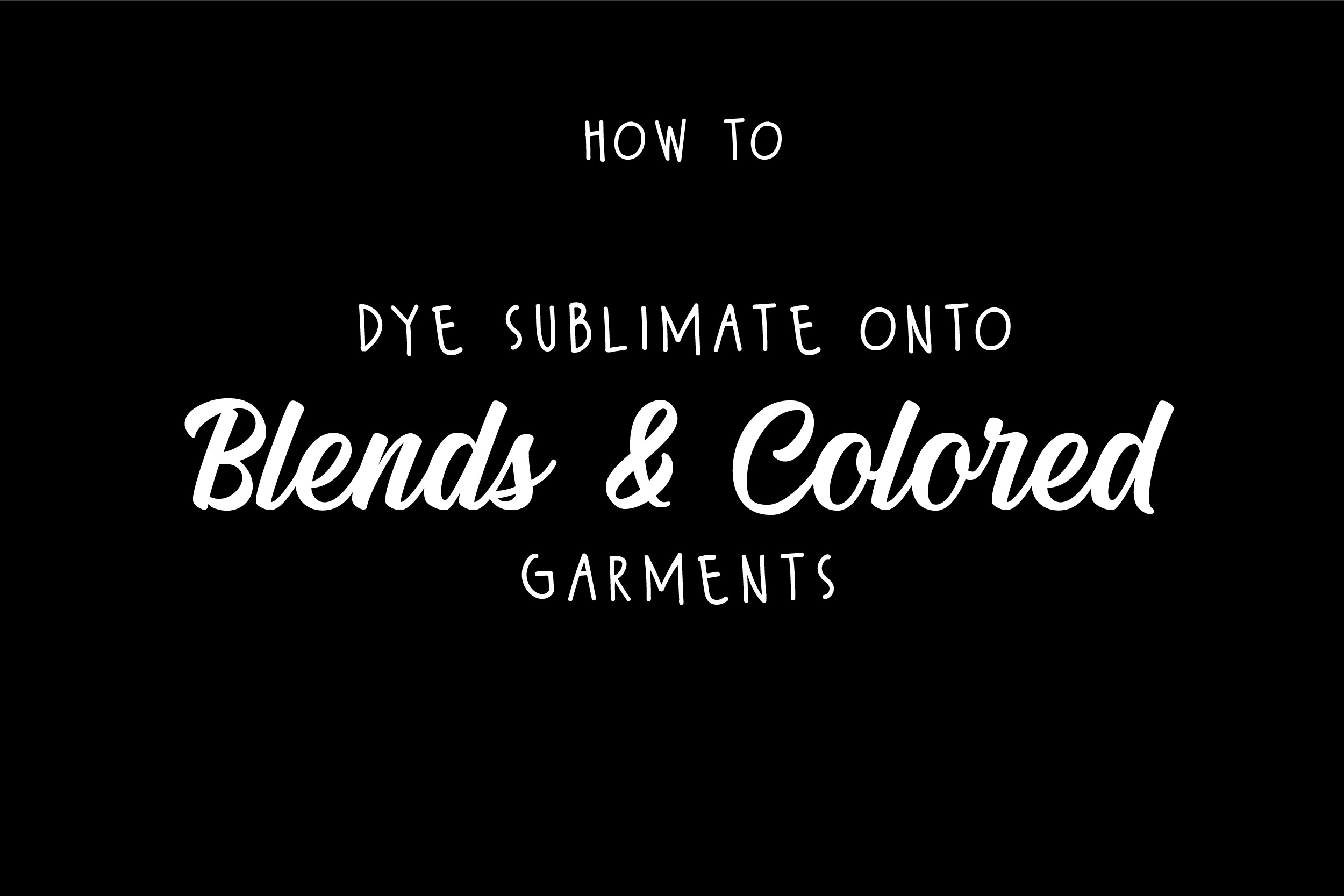 Sublimation Printing on Poly Blends: Everything You Need to Know