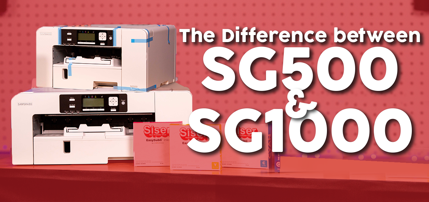 Impression sublimation : Sawgrass SG500 & SG1000 