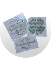 St. Patricks Rhinestone Transfers
