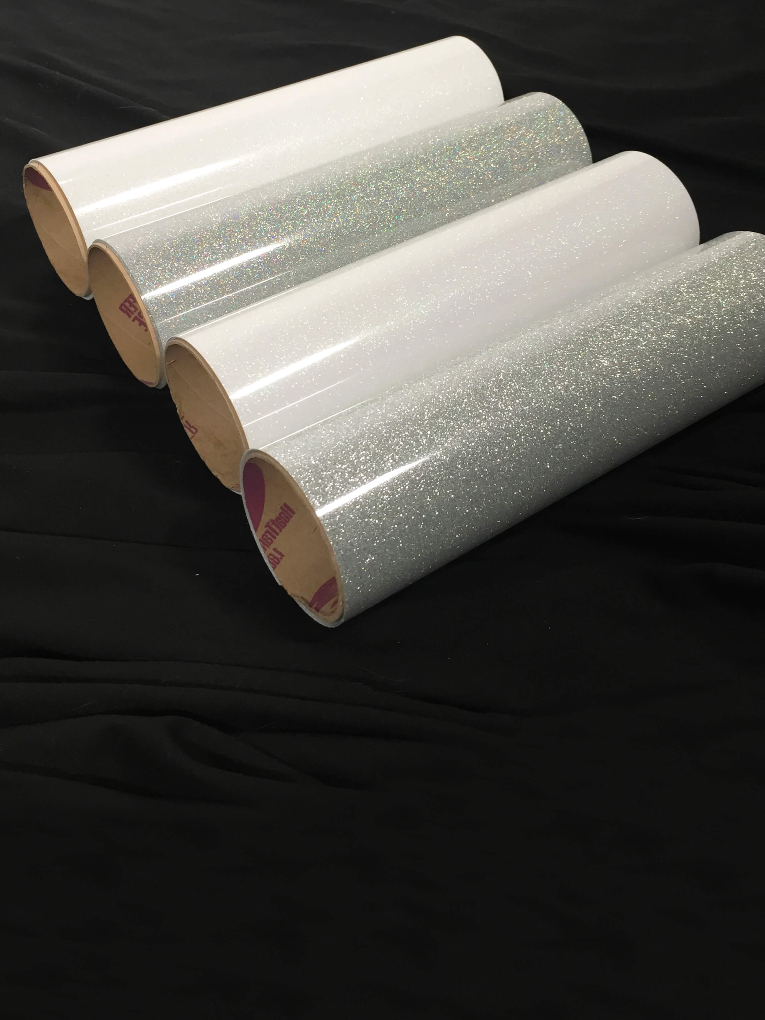 Sublimate on vinyl - Clear and white adhesive permanent vinyl 