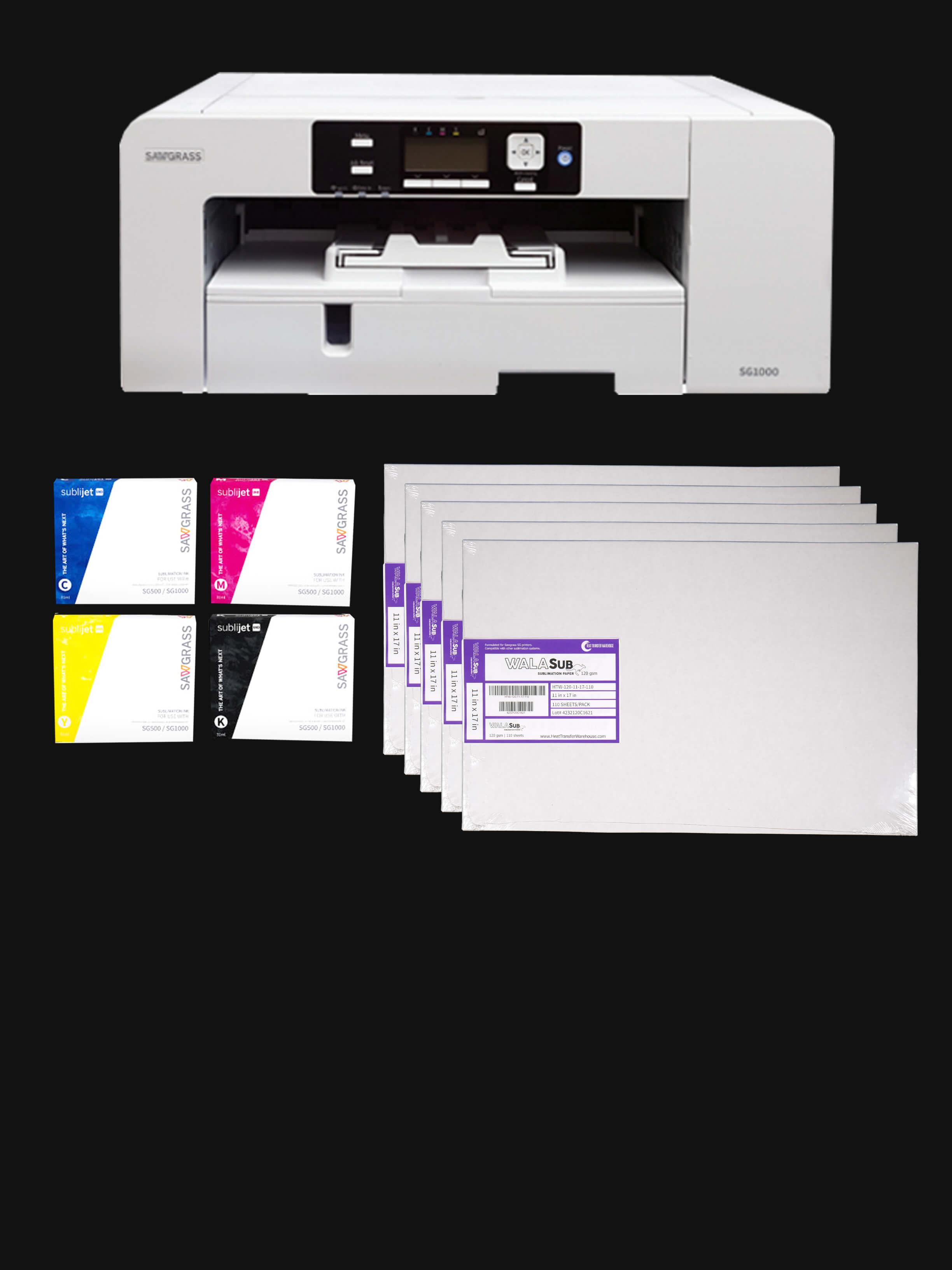 Sawgrass Dye Sublimation Printer Bundles