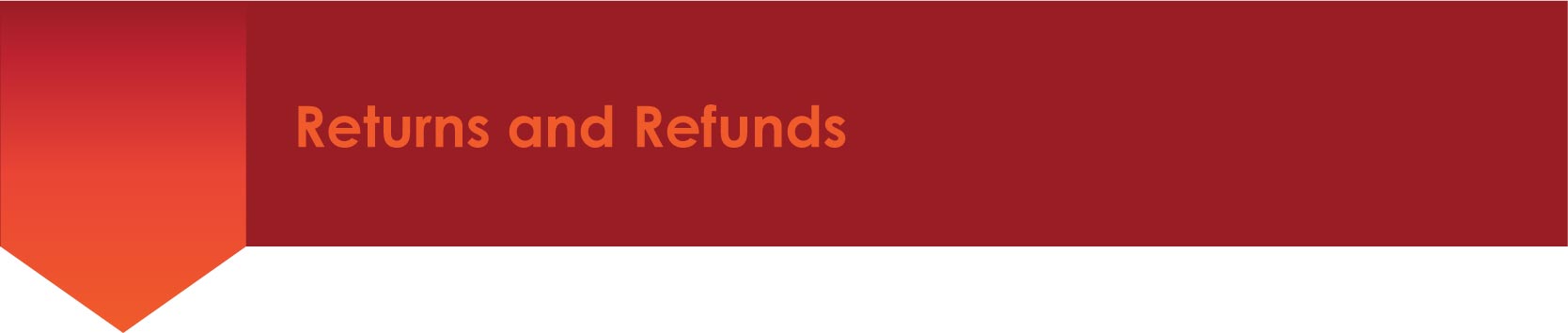 returns and refunds