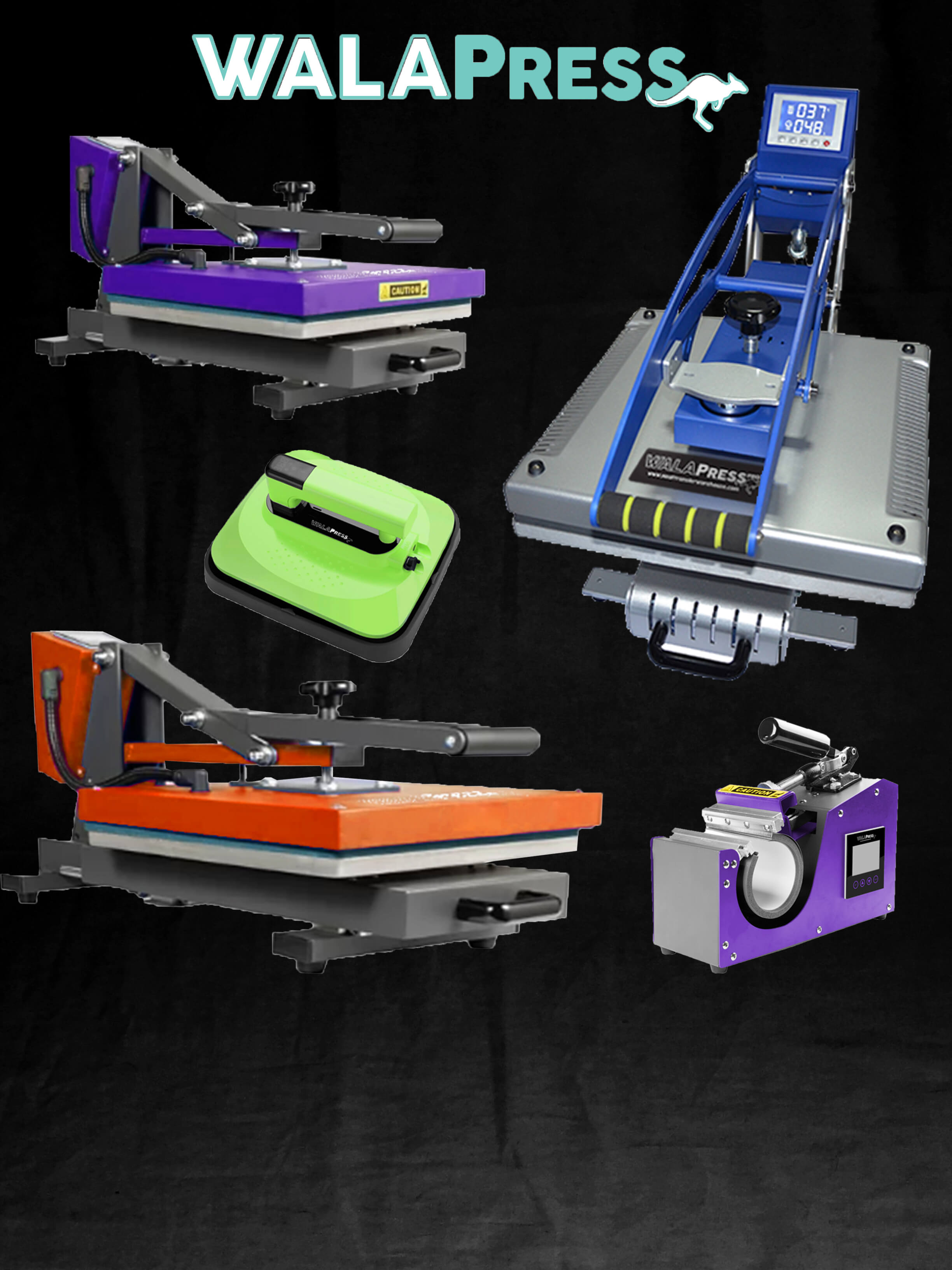 WALAPress Heat Press Machines