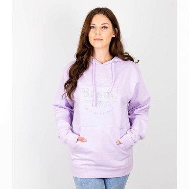 トップス perky room / BEEDEN RHINESTONE LOGO SW ZXZY Women Soft Ribbed Sparkly Rhinestone Fringe Long Sleeve