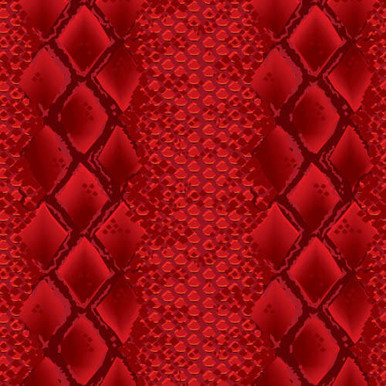 Red Python - Adhesive Vinyl Pattern