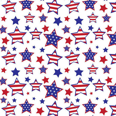 Flag stars and stripes craft vinyl sheet - HTV - Adhesive Vinyl - pattern  HTV2800