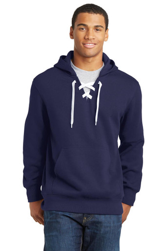 Sport Tek Lace Up Pullover Hooded Sweatshirt