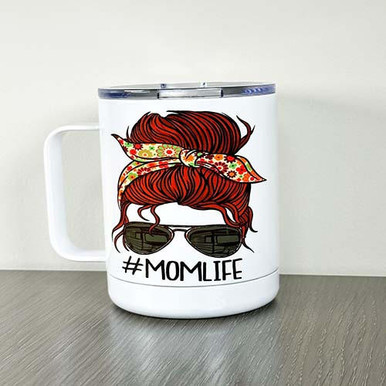 Super Mom Mug with Color Inside – JLay Clothing