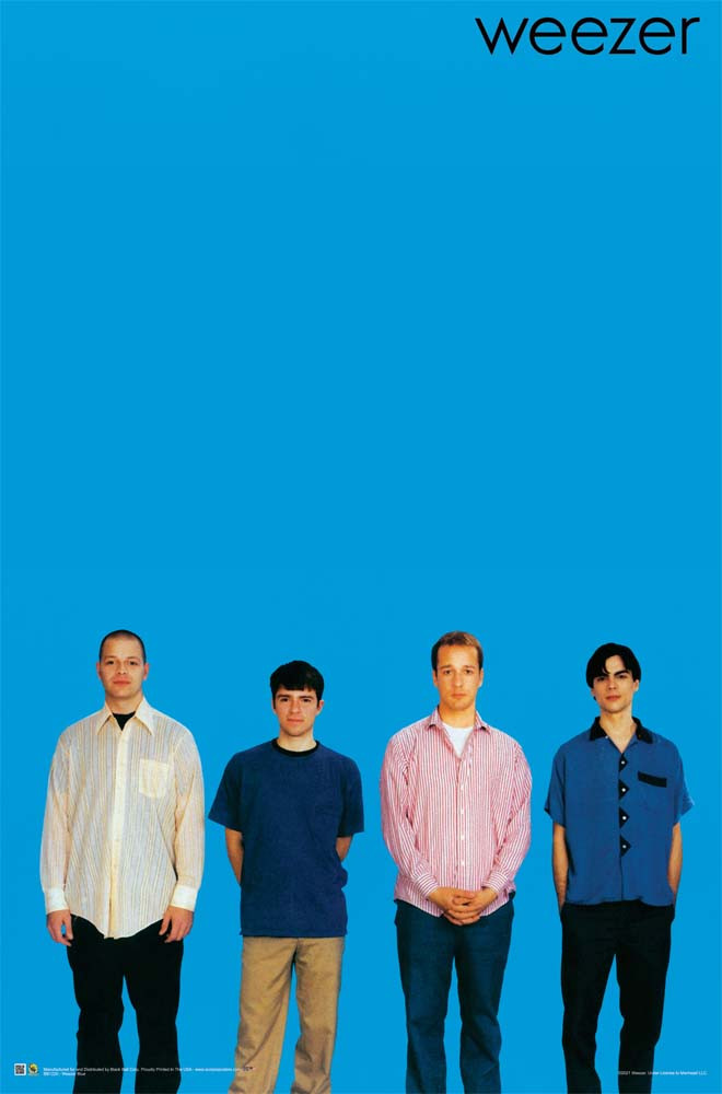 Weezer Blue Poster 24