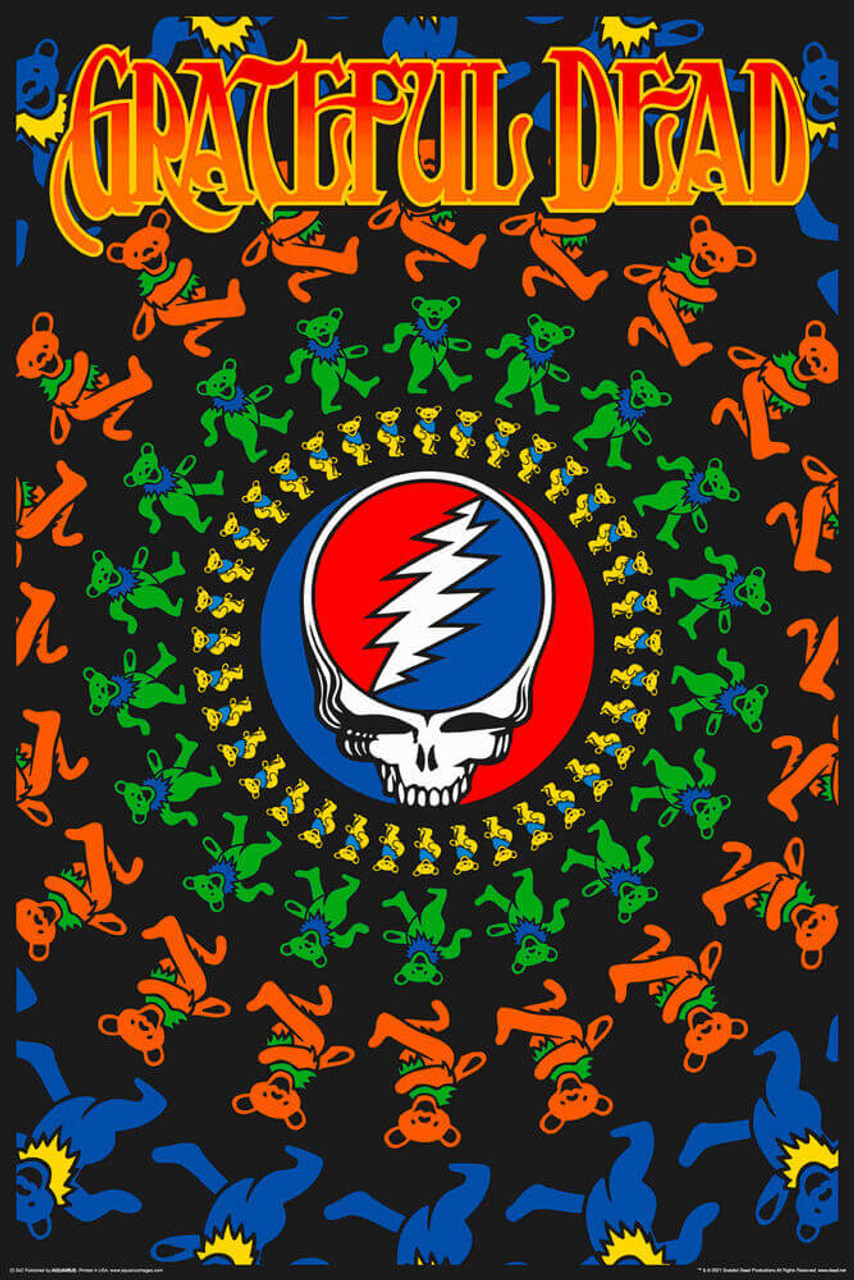 Octopus Garden Non-Flocked Blacklight Poster 24" X 36" Octopus Garden Non-Flocked Blacklight Poster 24" X 36"