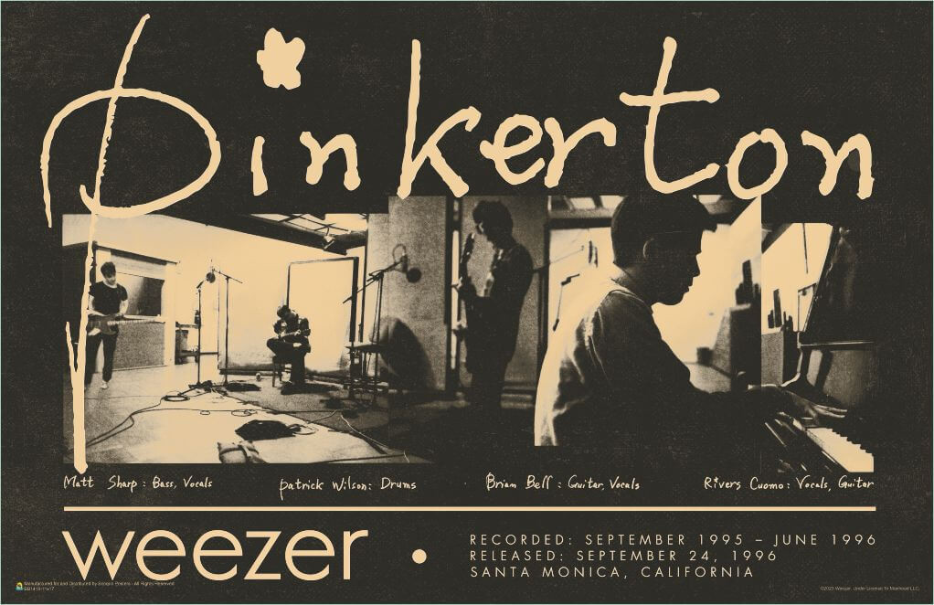 Weezer - Pinkerton Group Poster 17